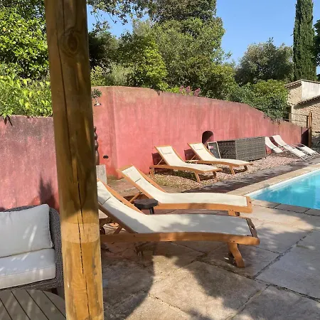 Jolie Annexe Du Mas Dans Le Coeur De La Garrigue Nimoise Casa de Férias *